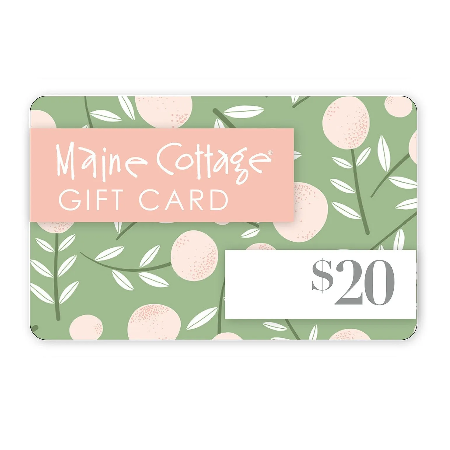 $20 Promotional Gift Card