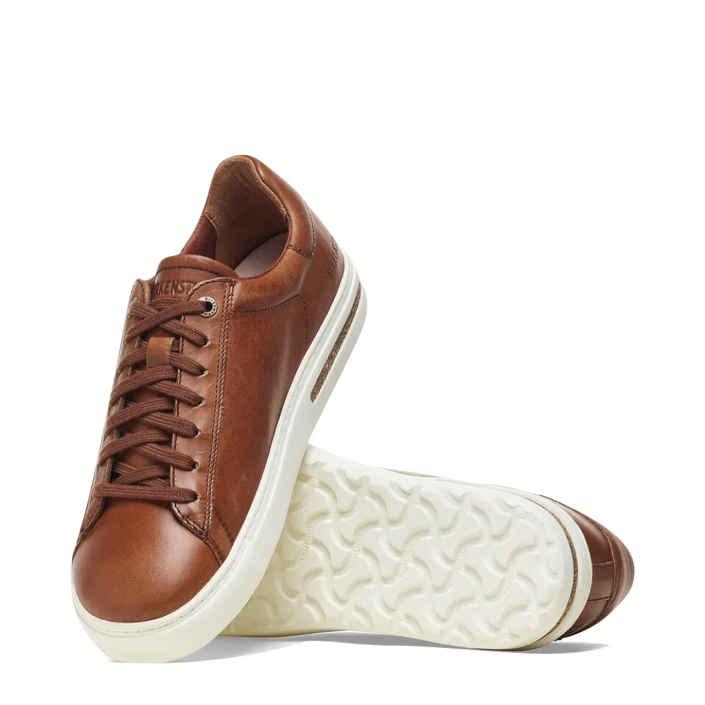 Birkenstock Men's Bend Low Leather Sneaker (Cognac)