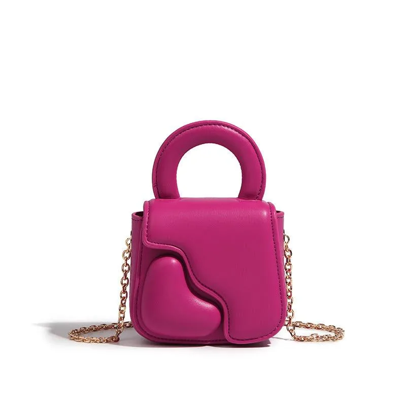 Chain Love Women's Advanced Texture Shoulder Crossbody Bag