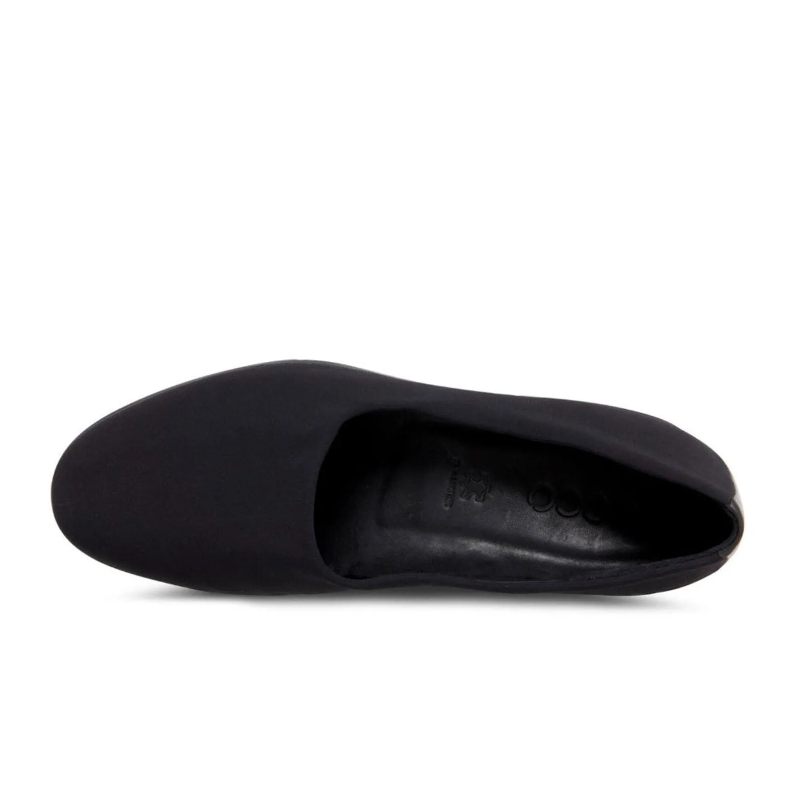 ECCO Felicia Stretch Slip On Wedge (Women) - Black/Black