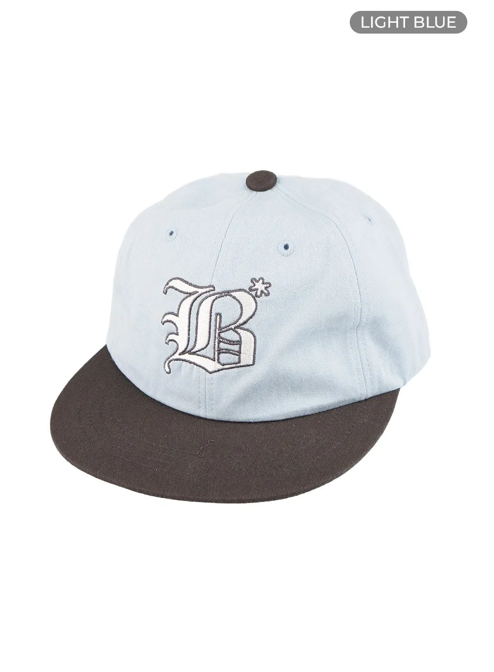 Embroidered Lettering Cap CU424