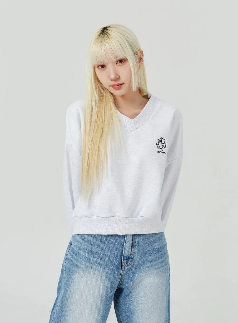 Embroidered Sweatshirt BM323