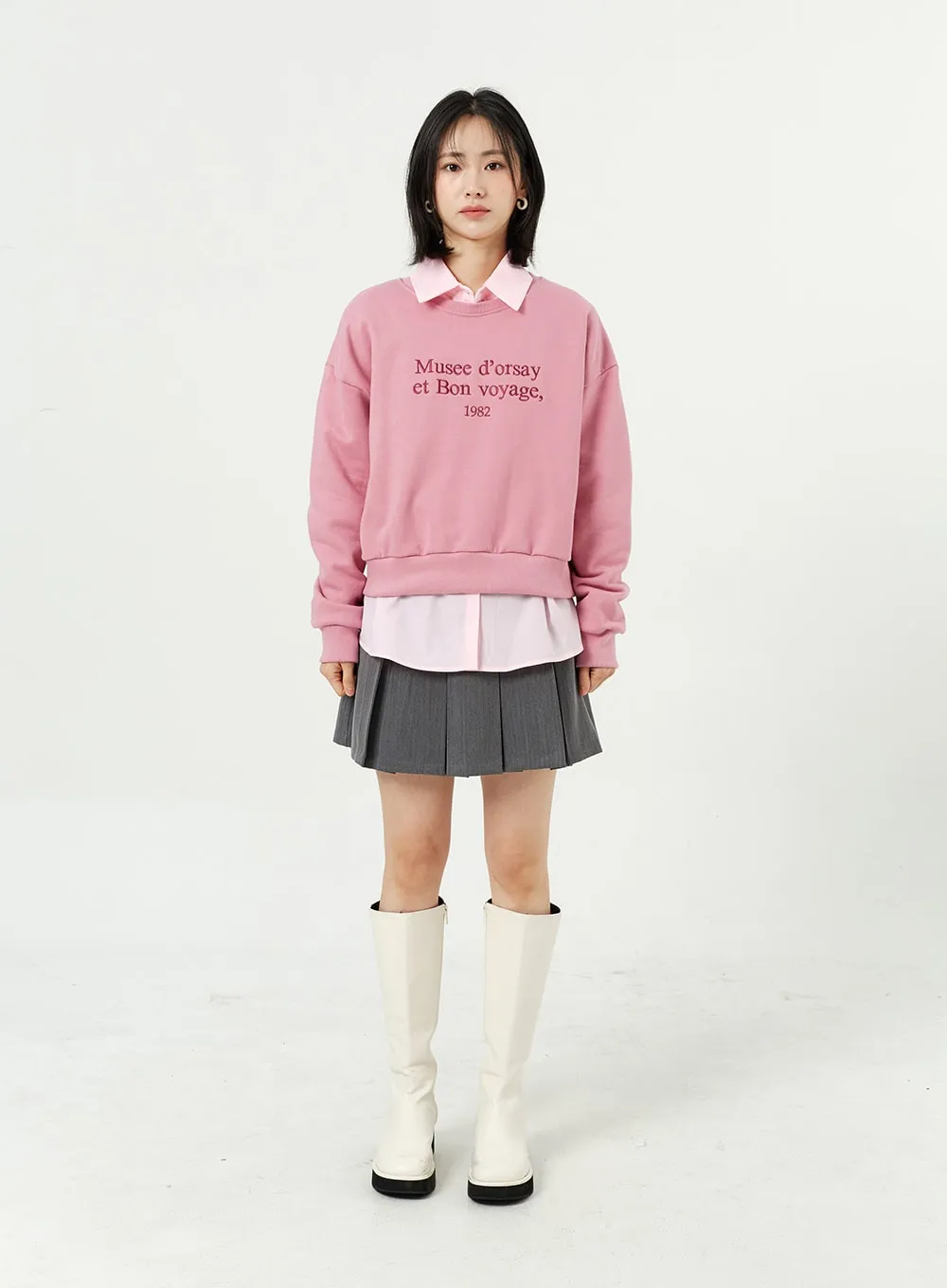 Embroidered Sweatshirt OM309