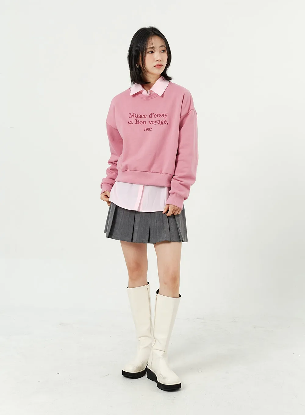 Embroidered Sweatshirt OM309