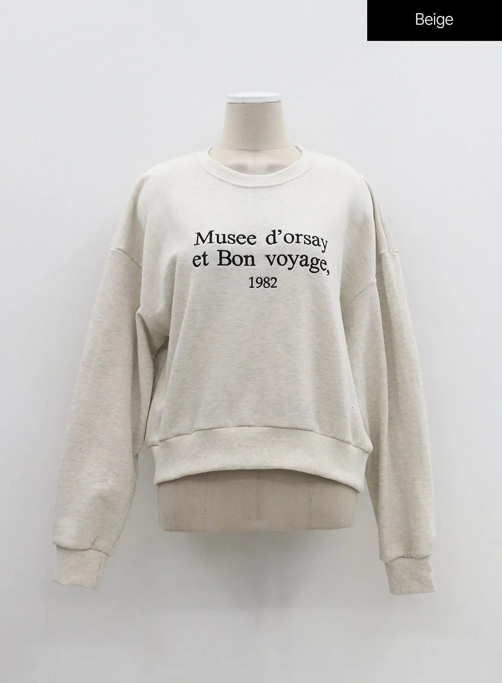 Embroidered Sweatshirt OM309