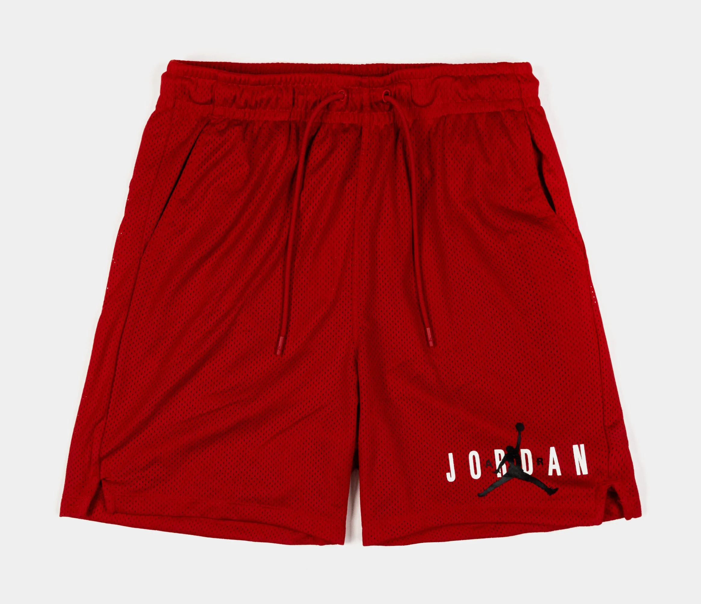 Essentials GFX Mesh Mens Shorts (Red)