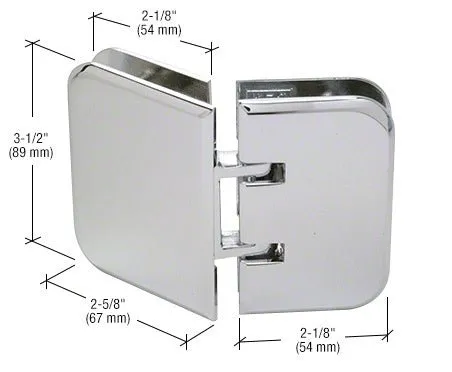 Estate 135 Series 135 Degree Glass-to-Glass Hinge