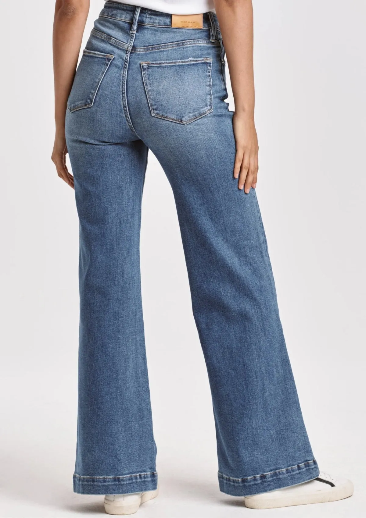 Fiona Super High Rise Wide Leg Jeans