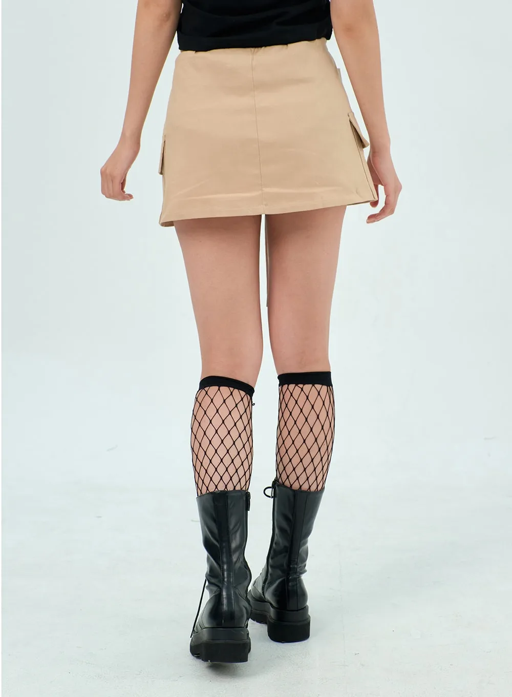 Fishnet Knee High Socks BU308