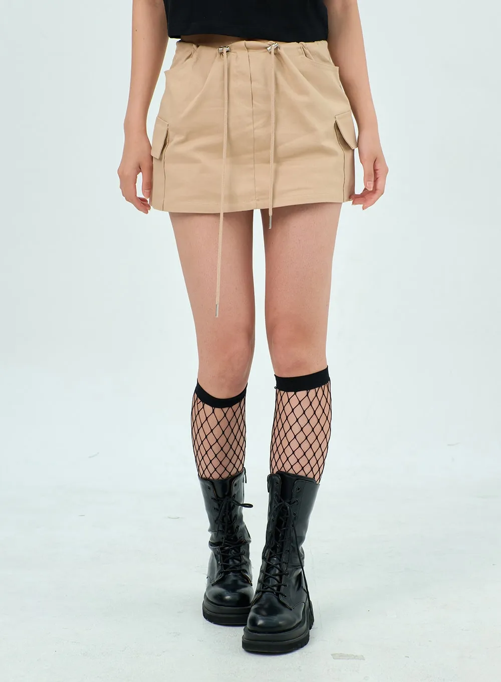 Fishnet Knee High Socks BU308