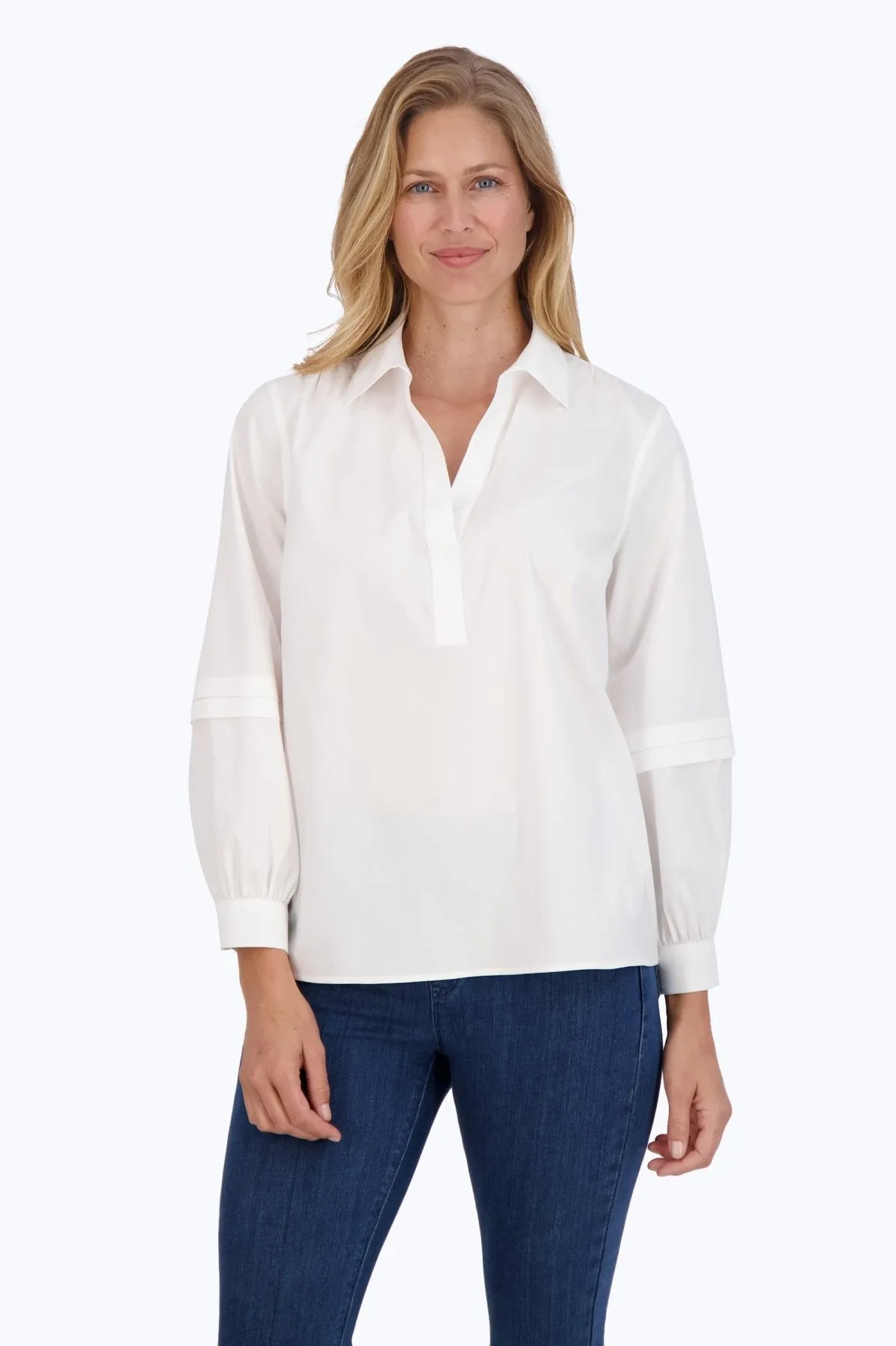 Frankie Stretch No Iron Popover