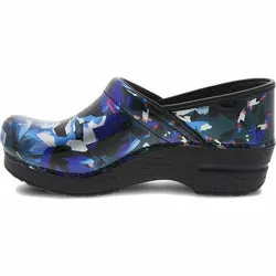 Graphic Floral Patent Professional Dansko