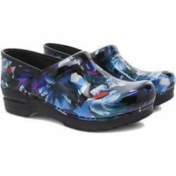 Graphic Floral Patent Professional Dansko