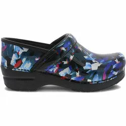 Graphic Floral Patent Professional Dansko