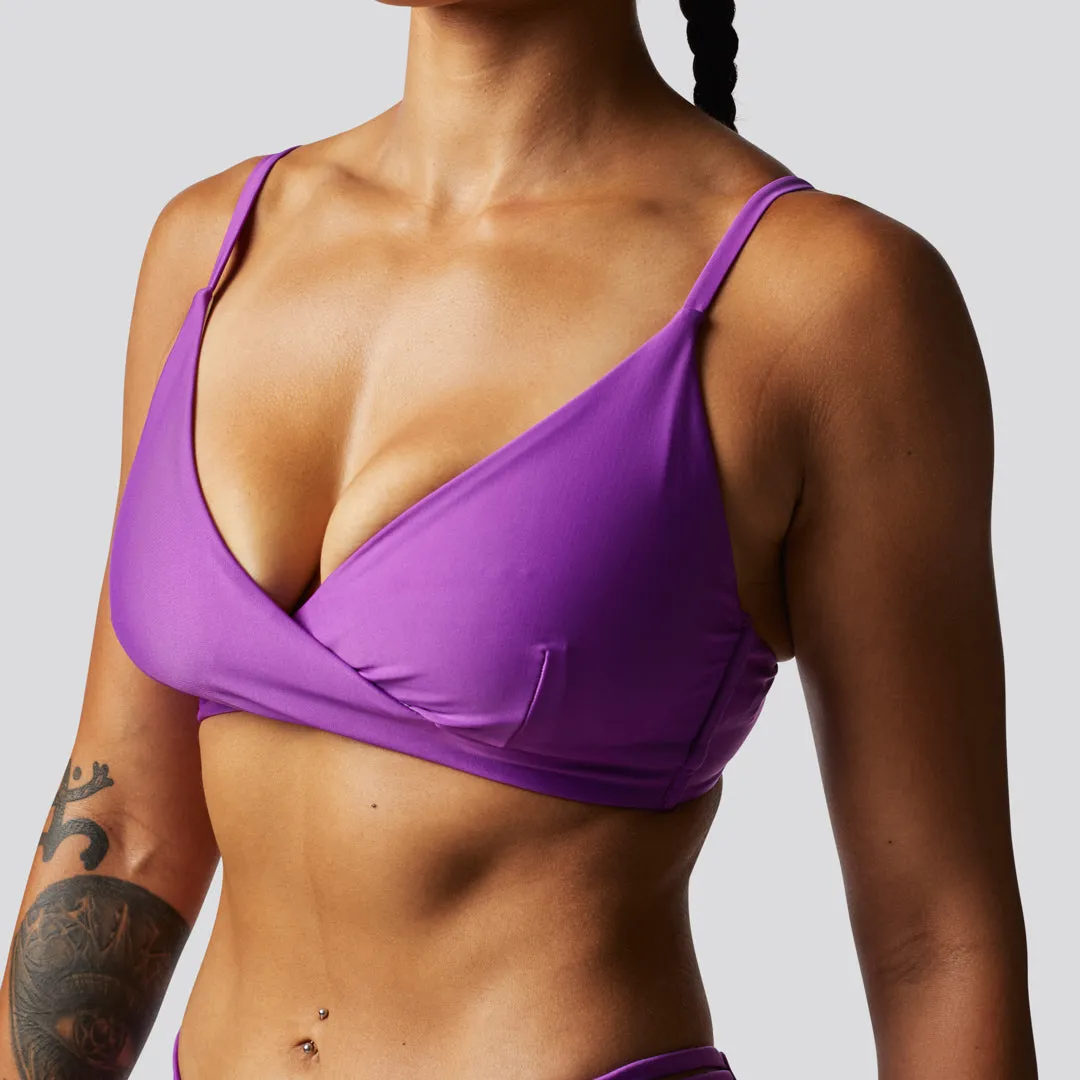 Inlet Bikini Top (Violet)