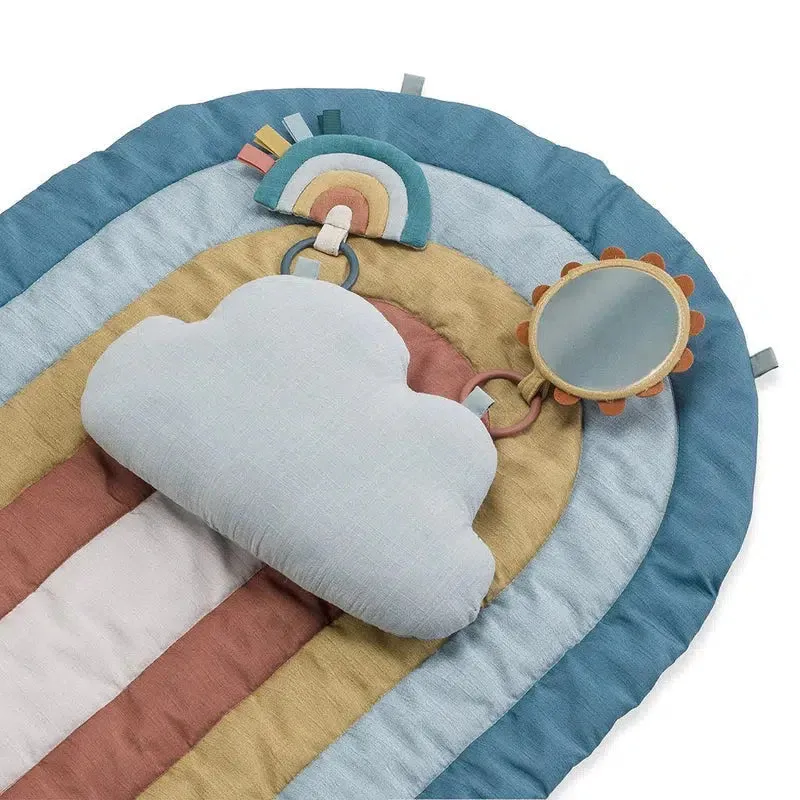 Itzy Ritzy - Tummy Time Play Mat - Rainbow