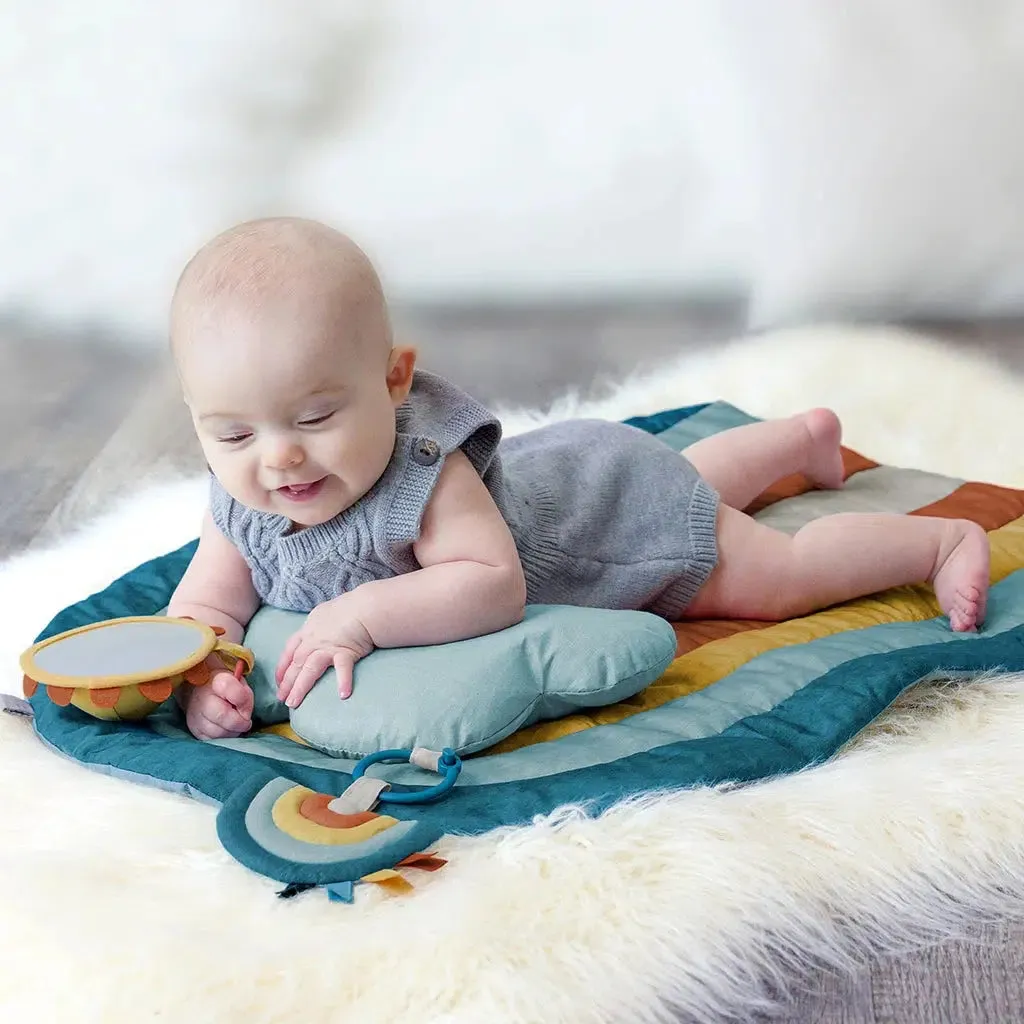 Itzy Ritzy - Tummy Time Play Mat - Rainbow