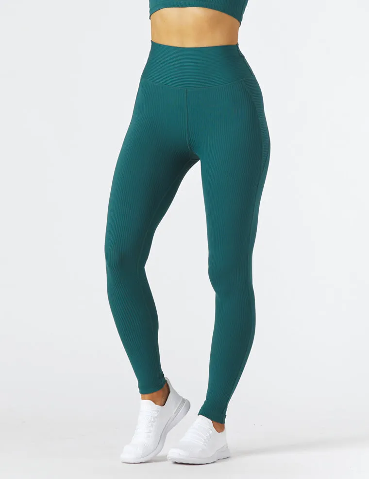 Jubilant Legging: Dark Teal