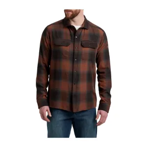 Kuhl Khaos Long Sleeve Flannel Shirt (Men) - Bonfire