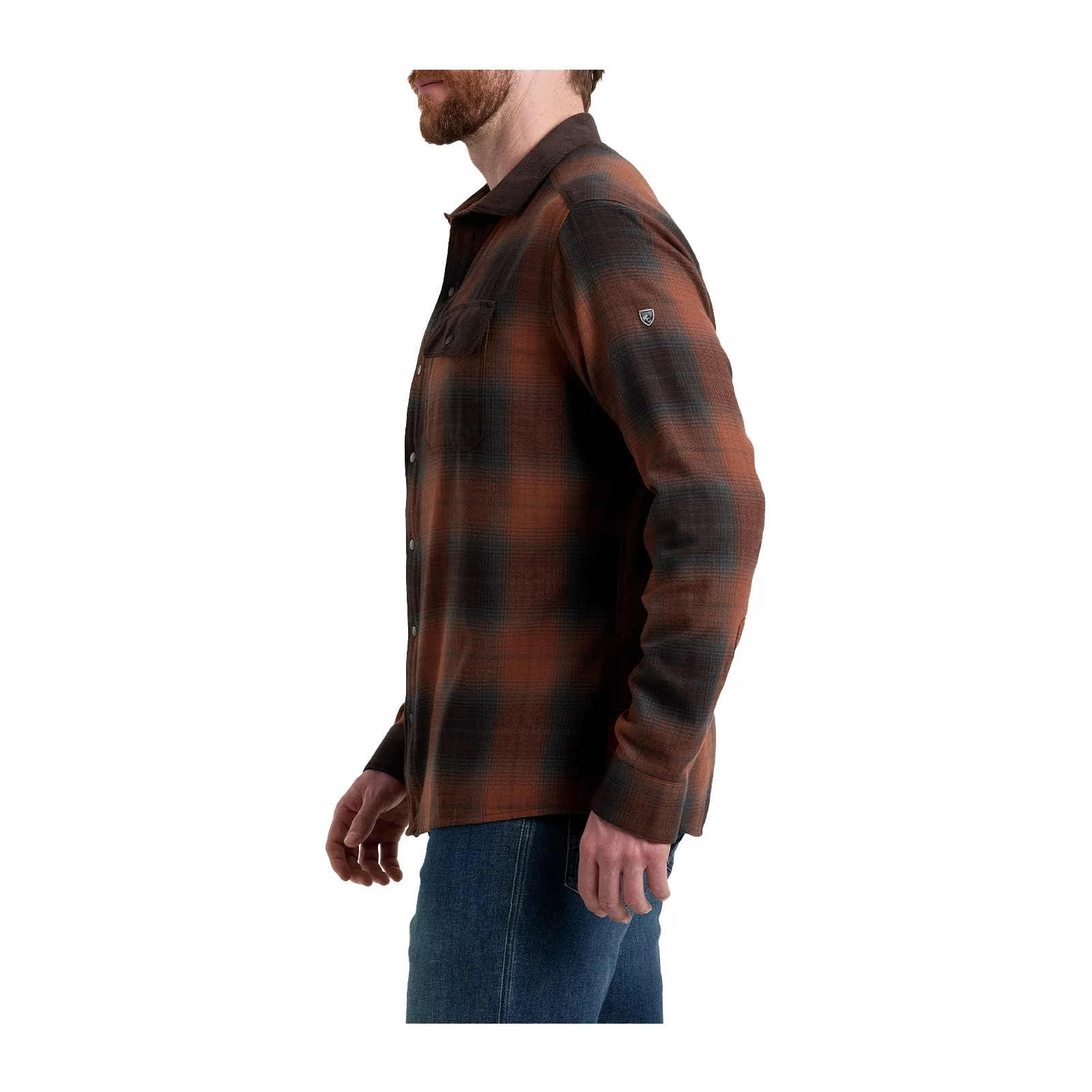 Kuhl Khaos Long Sleeve Flannel Shirt (Men) - Bonfire