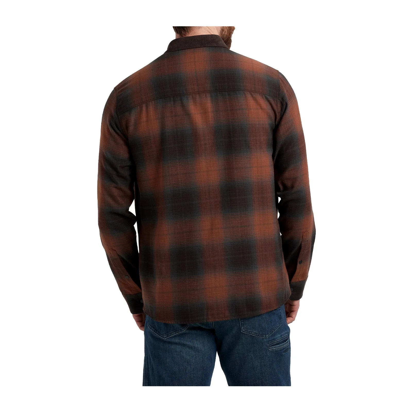 Kuhl Khaos Long Sleeve Flannel Shirt (Men) - Bonfire