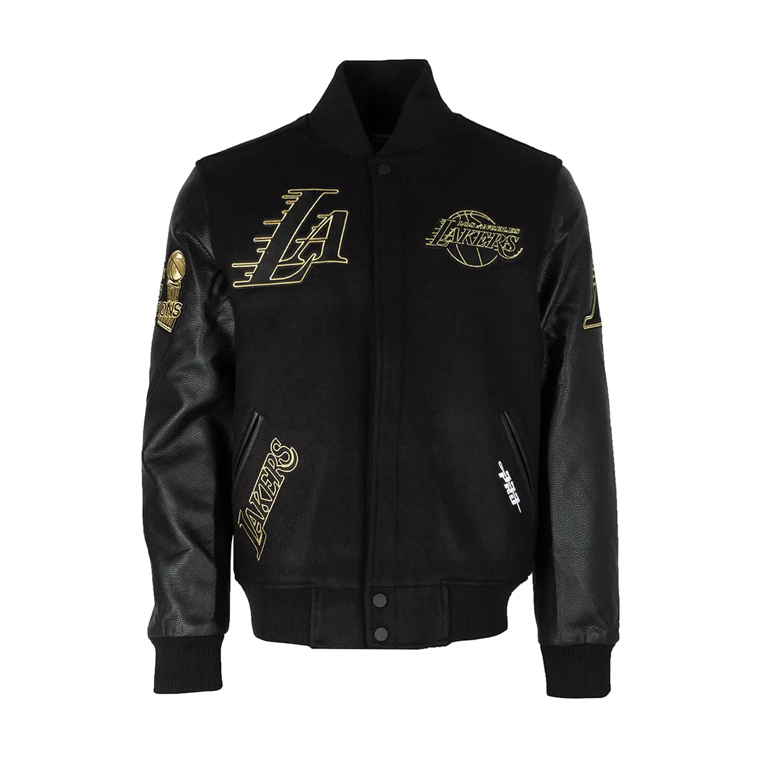 Lakers Black Gold Varsity Jacket - Mens