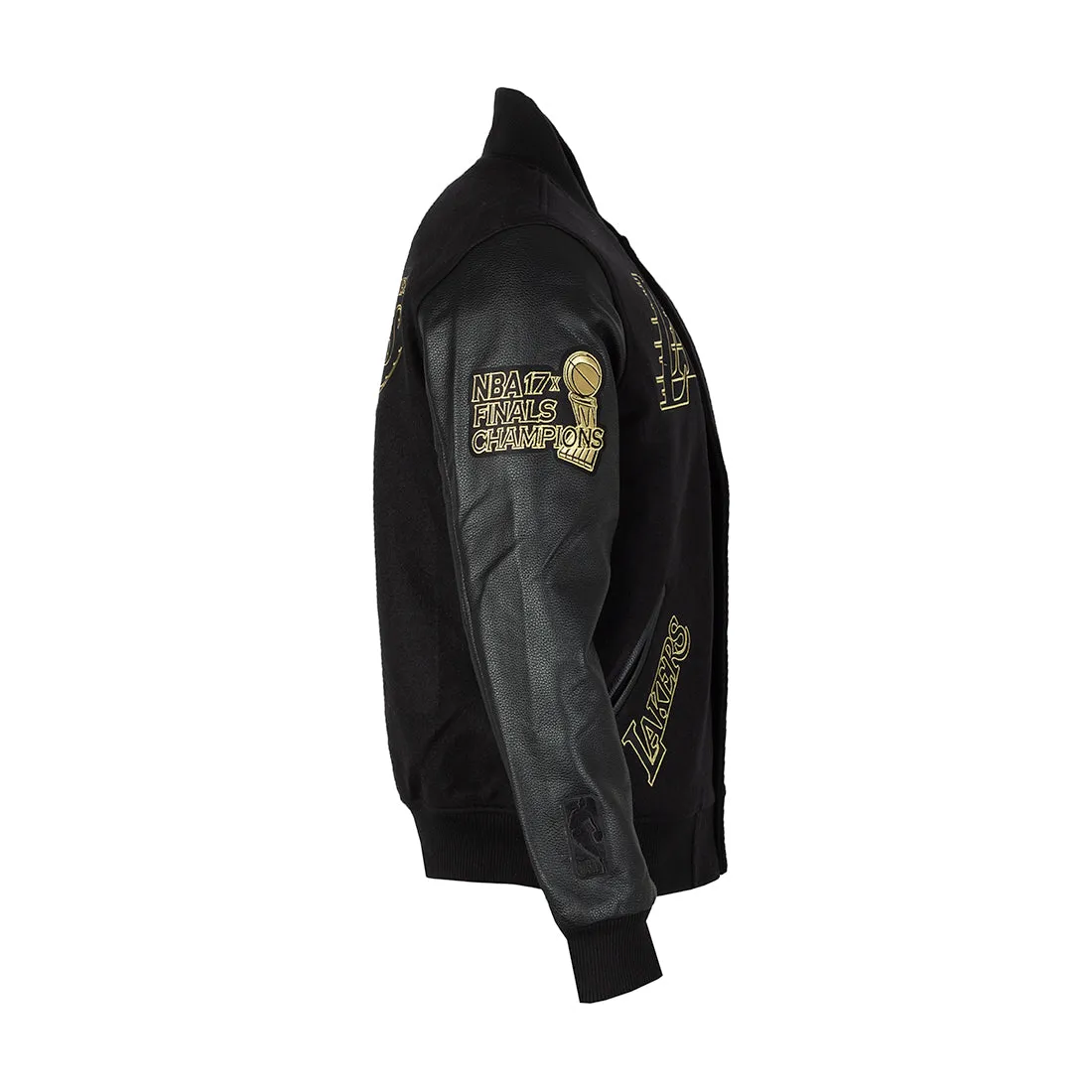 Lakers Black Gold Varsity Jacket - Mens