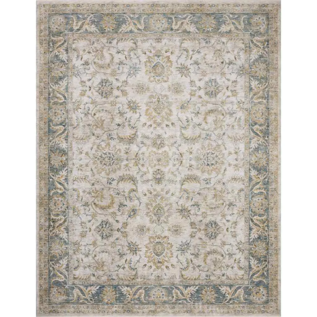 Loloi Gaia Collection Natural / Ocean Rug GAA-04