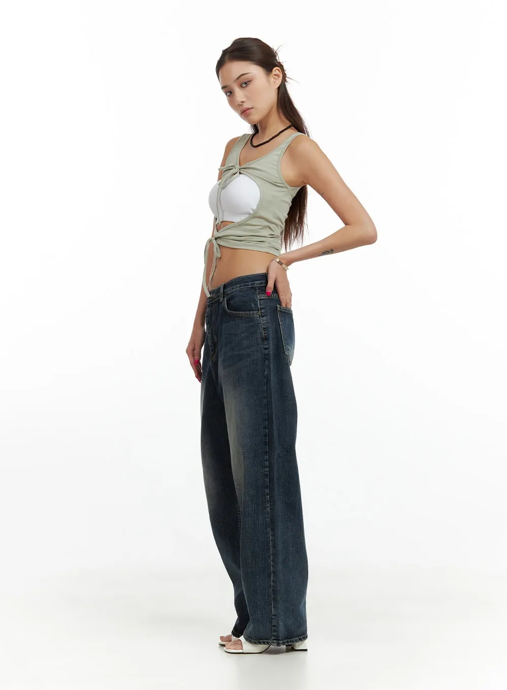 Low Rise Baggy Jeans CU417