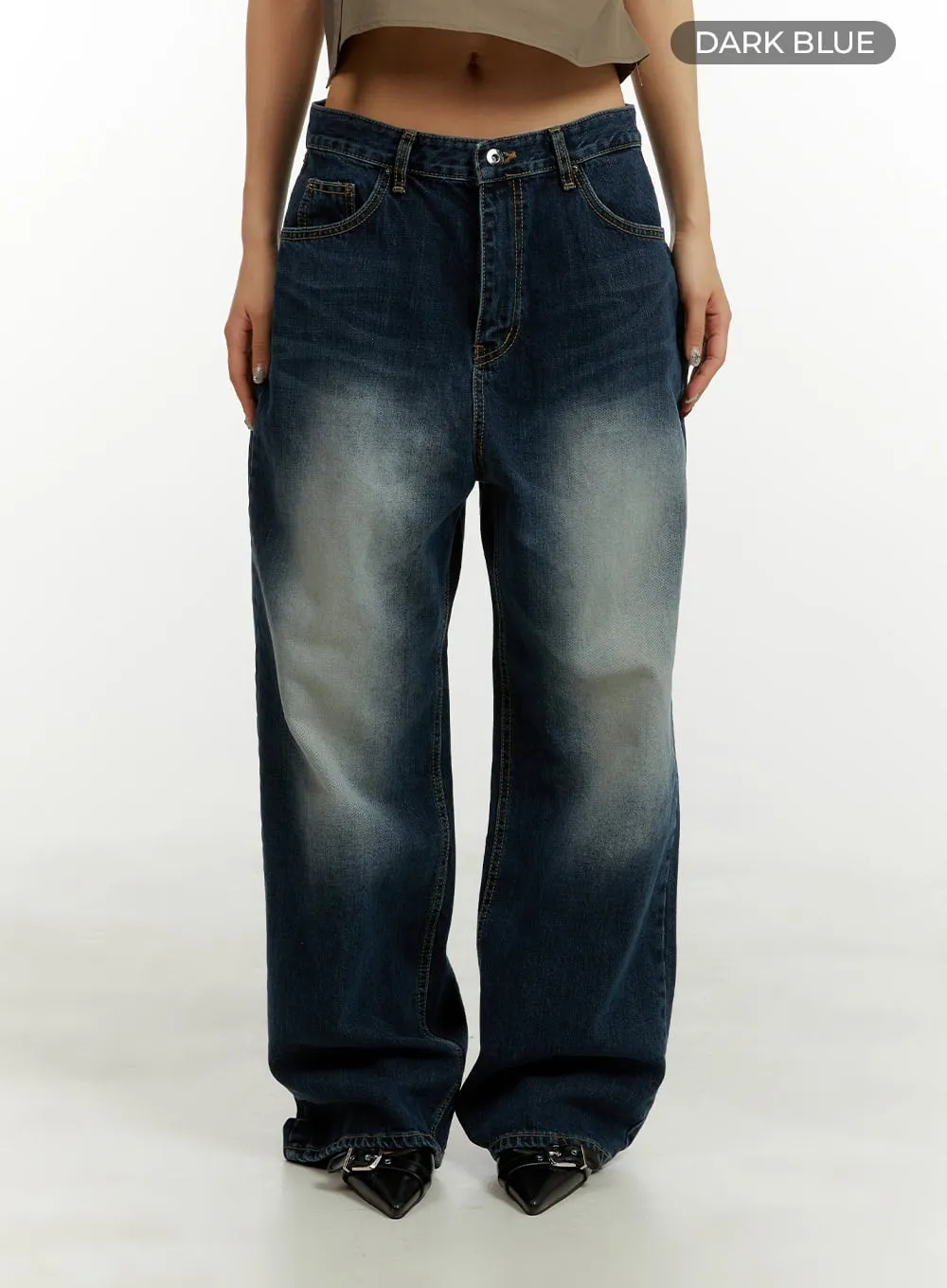 Low Rise Baggy Jeans CY409