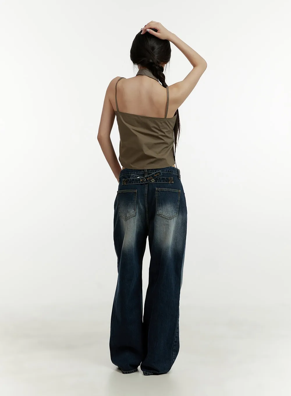 Low Rise Baggy Jeans CY409