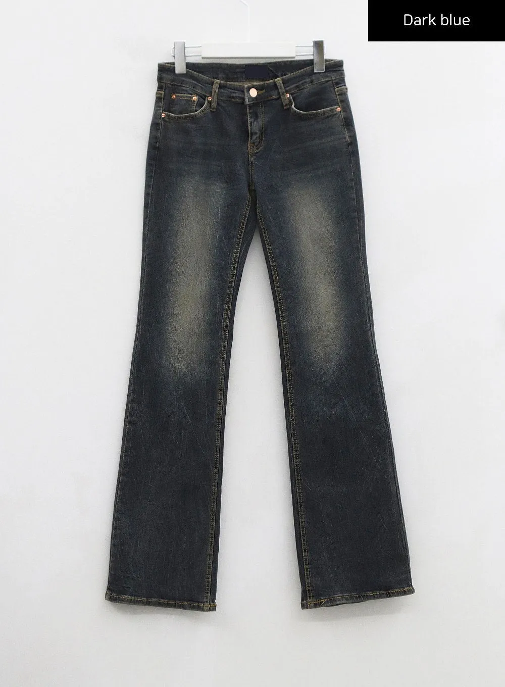 Low Rise Bootcut Jeans CF302