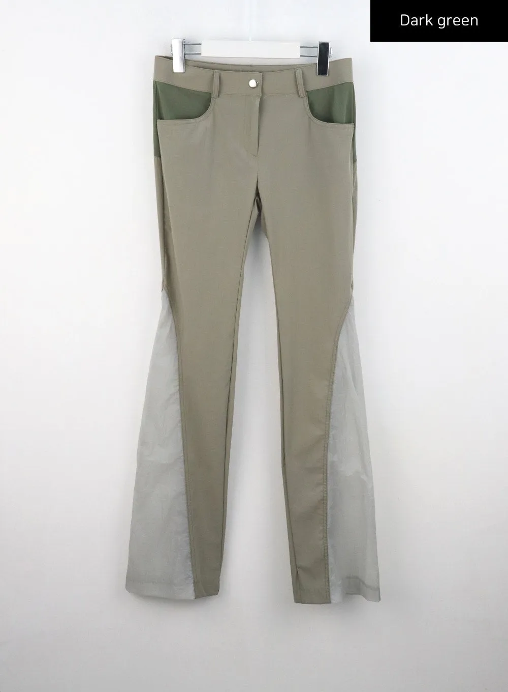 Low Rise Bootcut Pants CL317