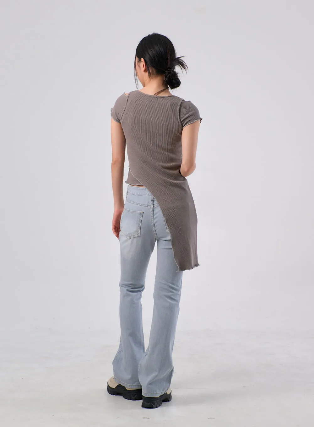 Low Rise Bootcut Pants IA305