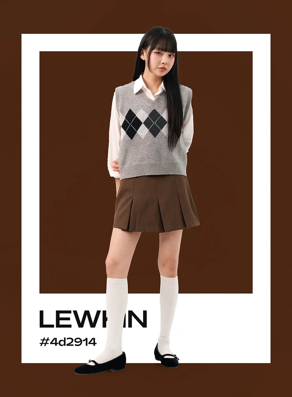 Low Rise Pleated Mini Skirt IO317