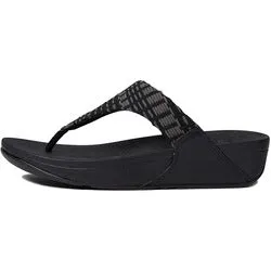 Lulu Art Denim Black Fitflop