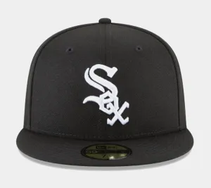 MLB Chicago White Sox Basic 59Fifty Fitted Mens Hat (Black)