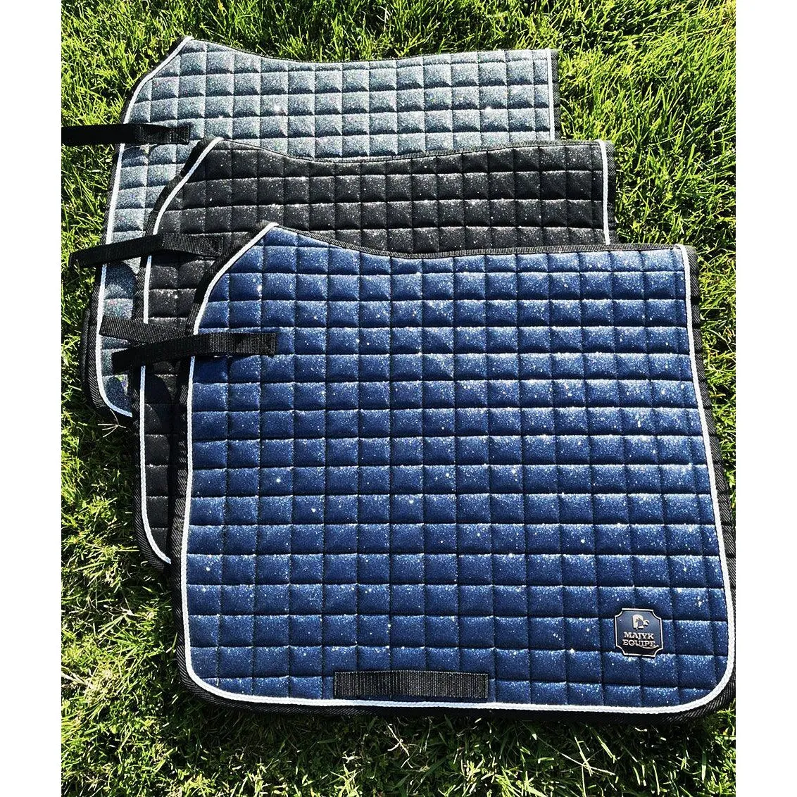 New!! Majyk Equipe Estrella Sparkle Luxury Dressage Saddle Pad