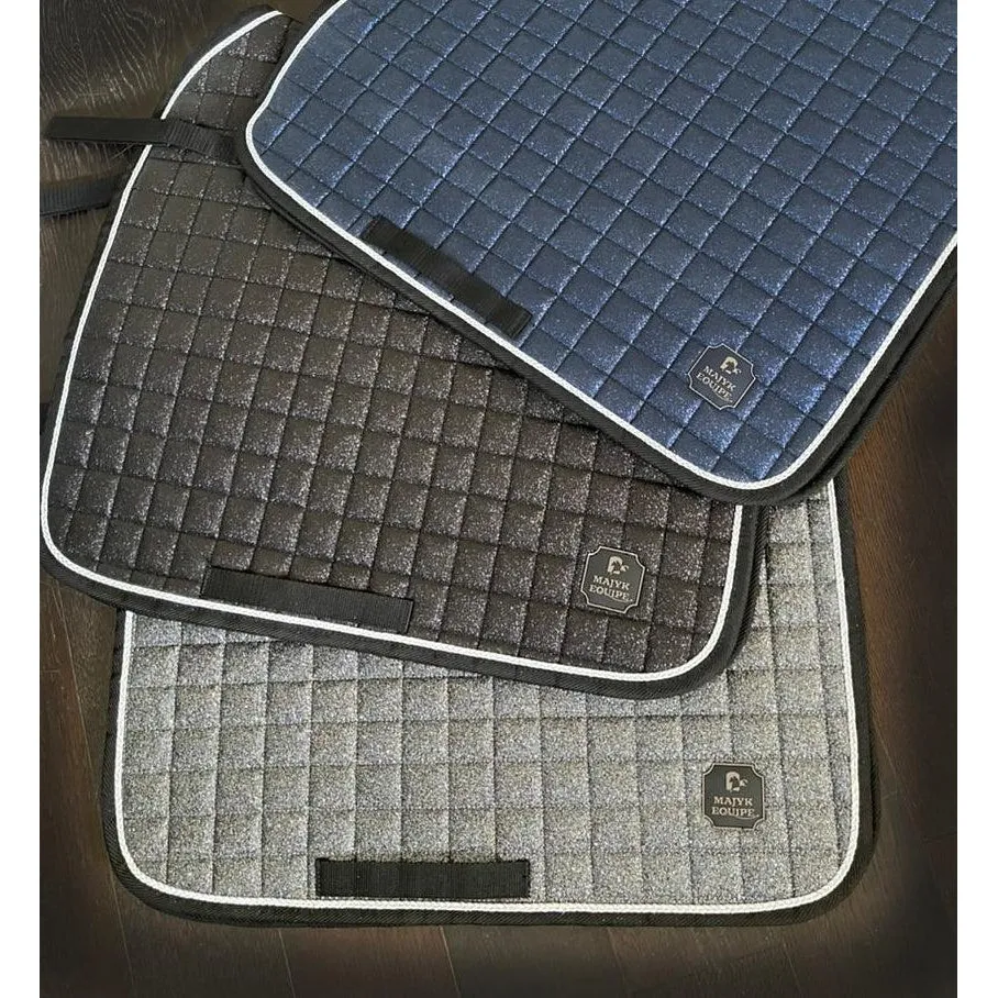 New!! Majyk Equipe Estrella Sparkle Luxury Dressage Saddle Pad