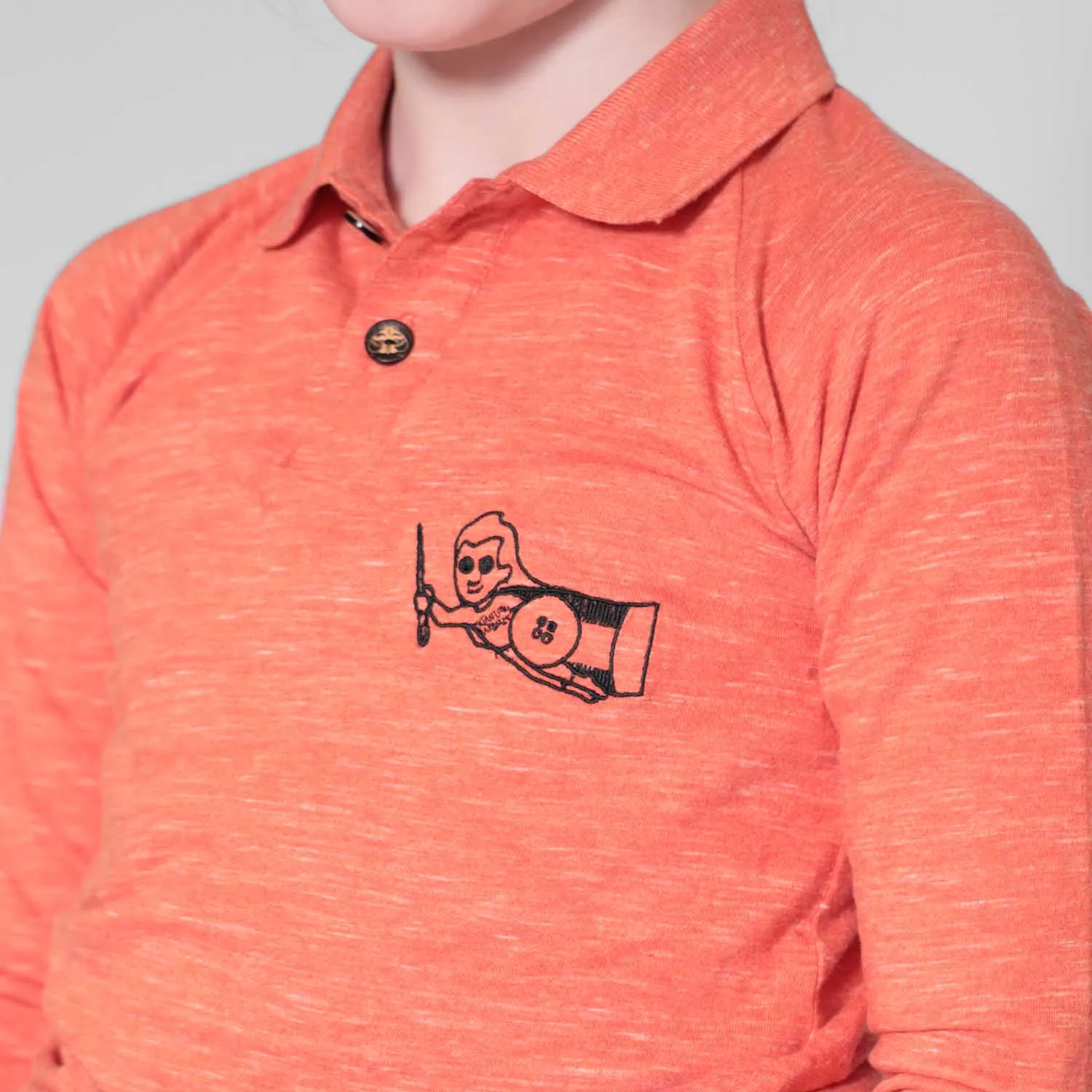 Oranje Poloshirt voor Jongens en Meisjes