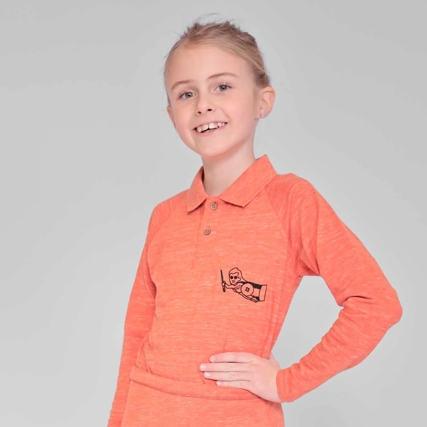 Oranje Poloshirt voor Jongens en Meisjes