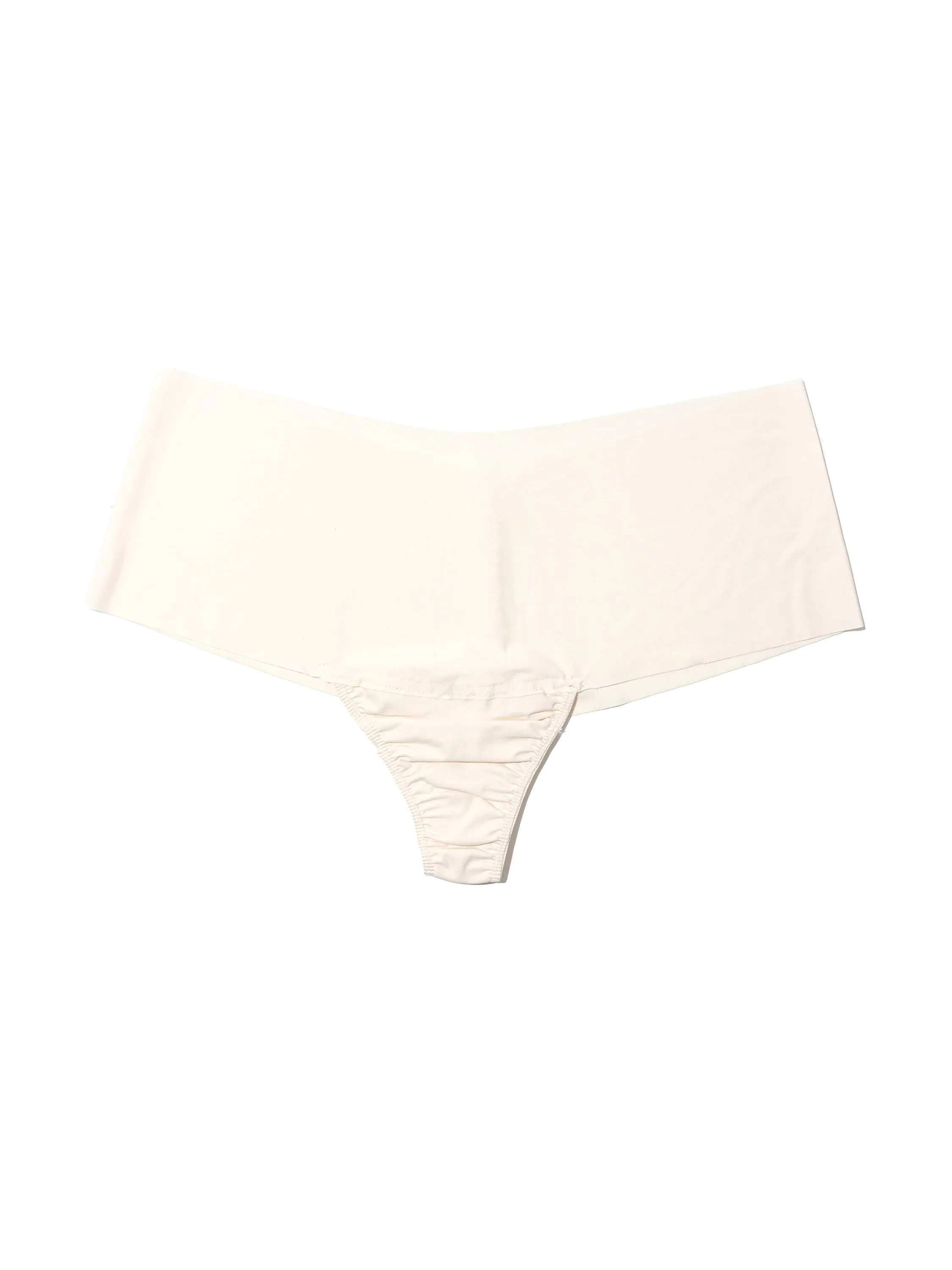 Plus Size Breathesoft™ High Rise Thong Linen White