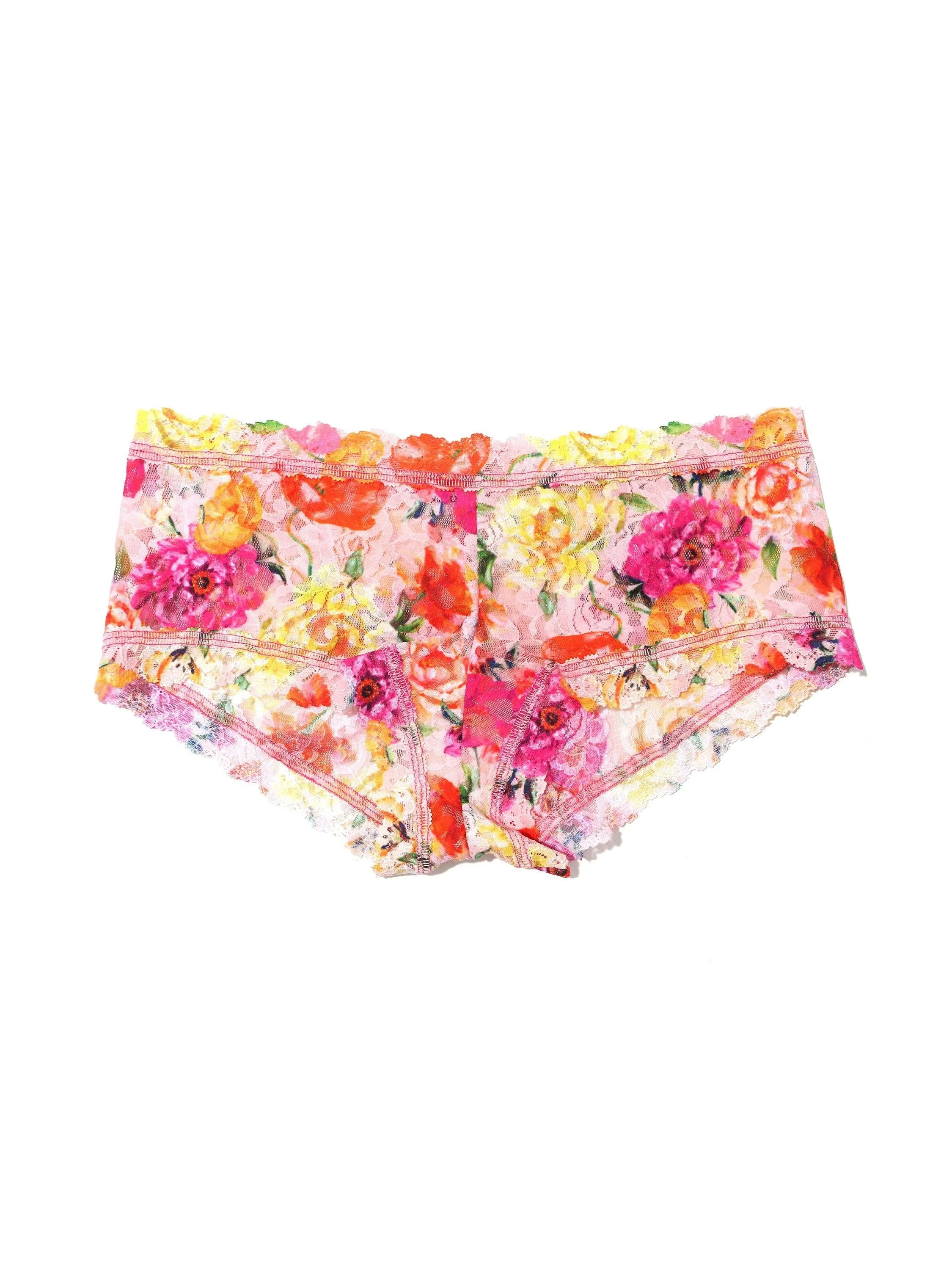 Printed Signature Lace Boyshort Bring Me Flowers