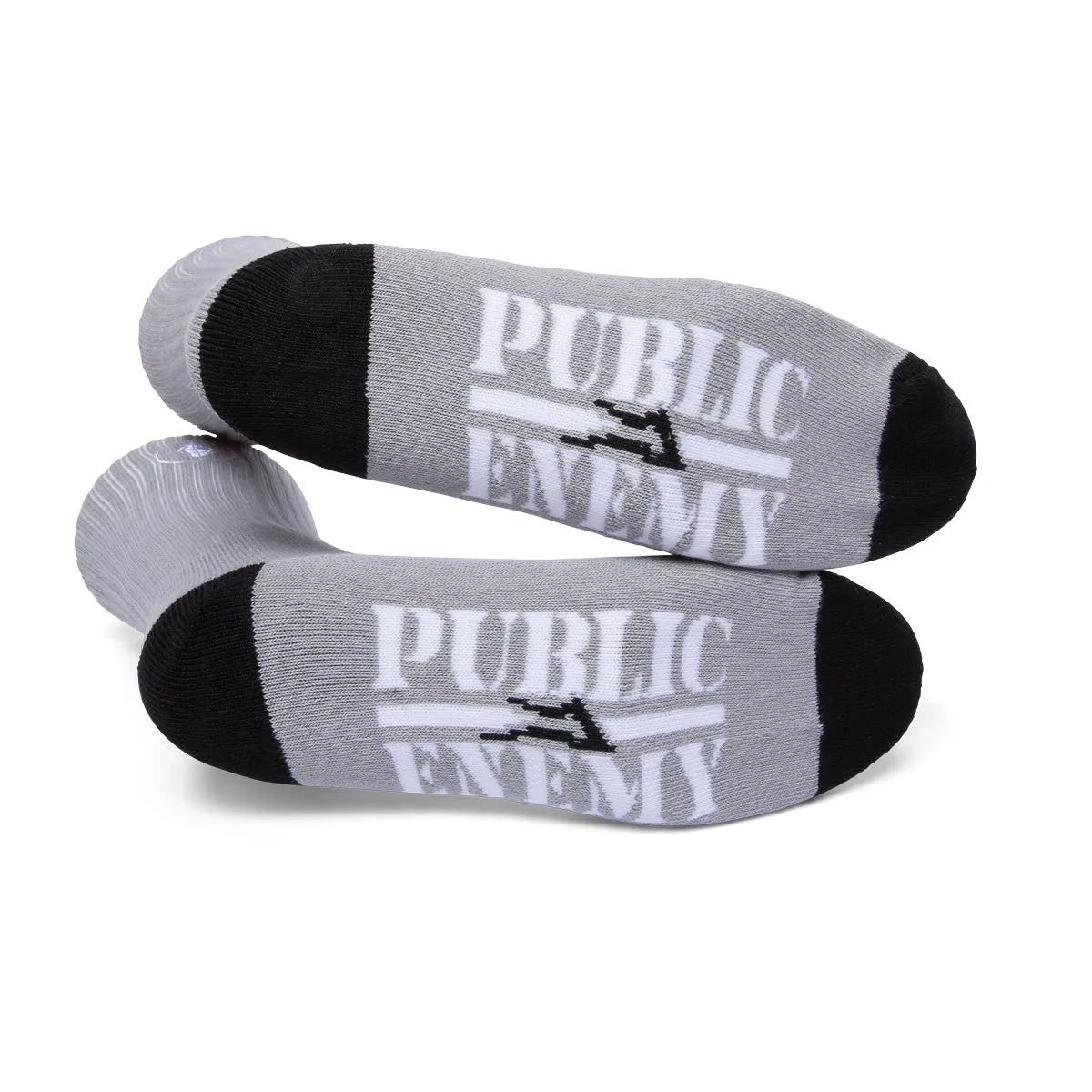 Public Enemy Sniper Logo Crew Sock