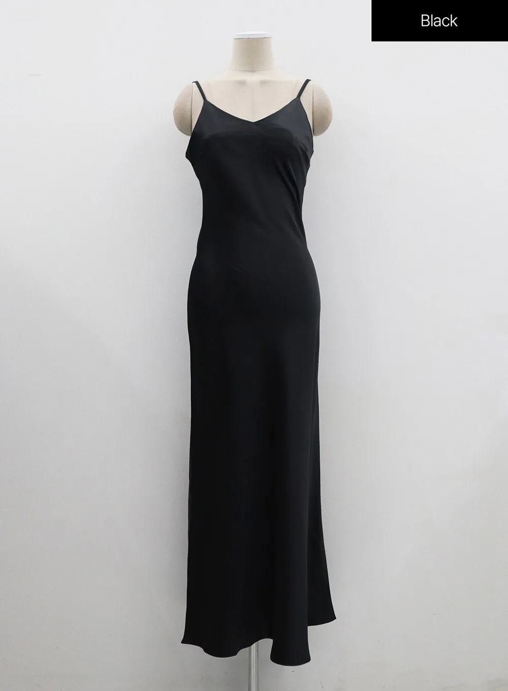 Satin Maxi Dress BF323