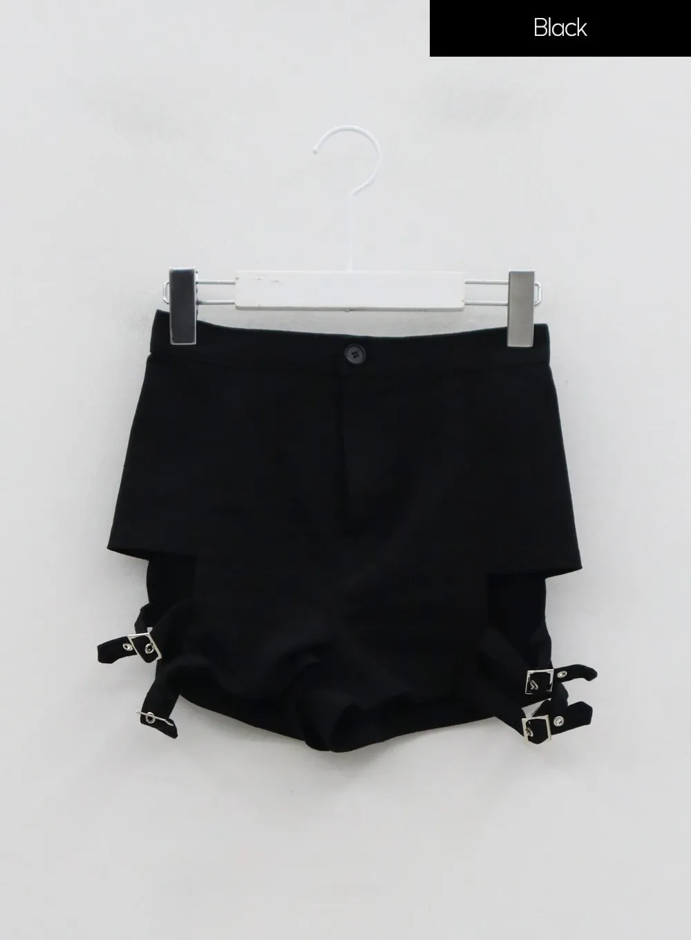 Side Belt Cotton Shorts IC06