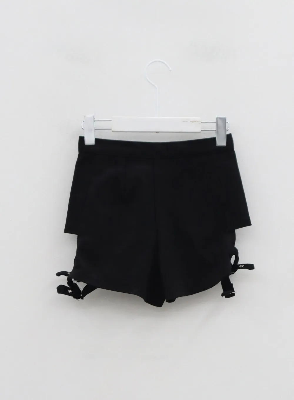 Side Belt Cotton Shorts IC06