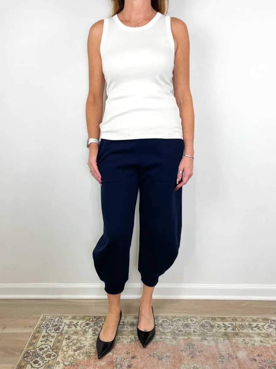 Sweatshirt Program Calder Sweatpants in Navy