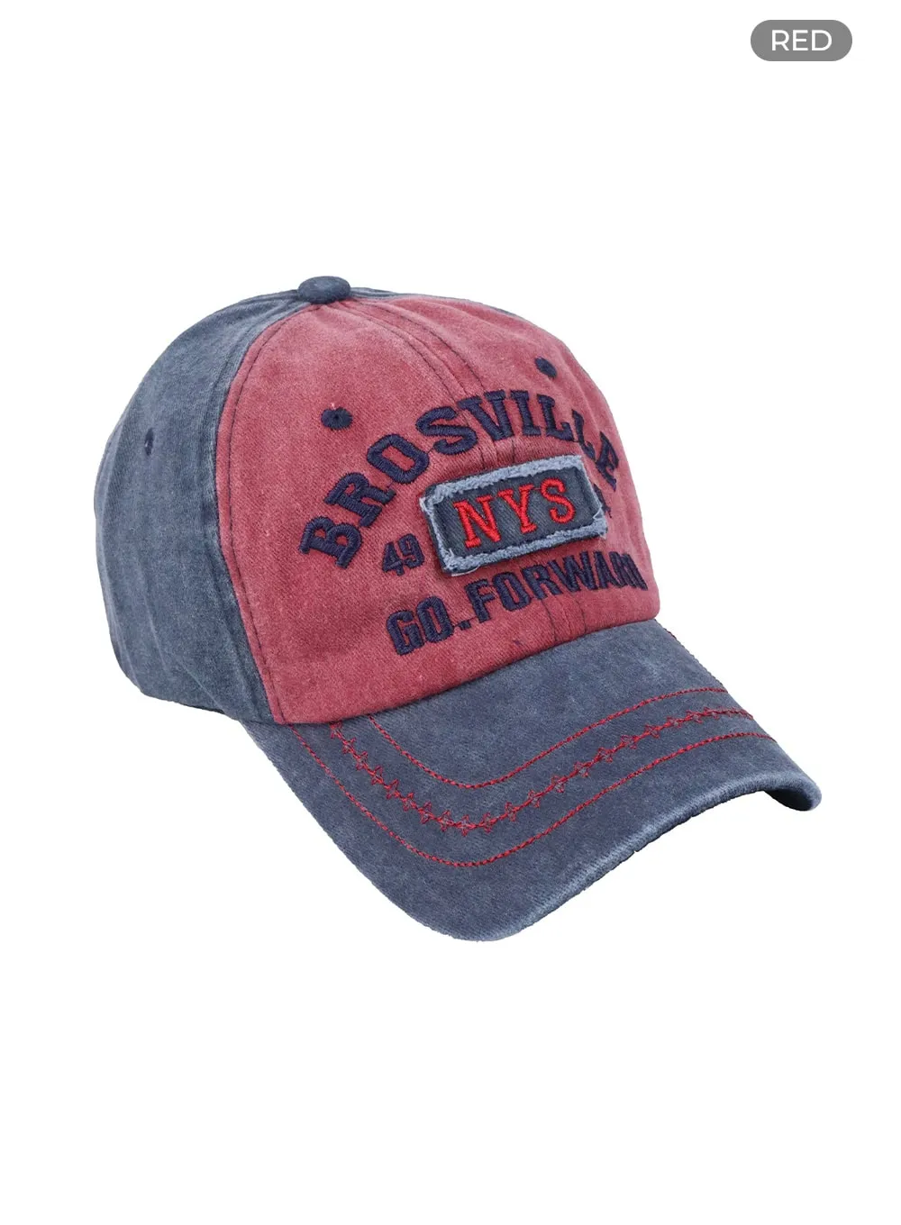 Washed Embroidered Cap OY408